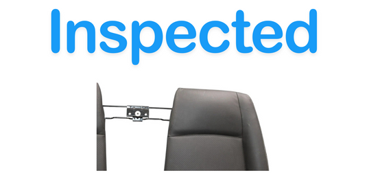 07-15 Jaguar XK X150 Rear Left & Right Side Upper Seat Cushion Leather Oem