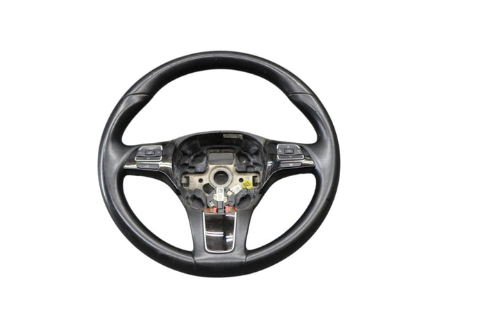 11-17 Volkswagen Touareg Front Steering Wheel w/ Heated Switches 7p6419091 Oem