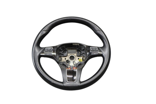 11-17 Volkswagen Touareg Front Steering Wheel w/ Heated Switches 7p6419091 Oem