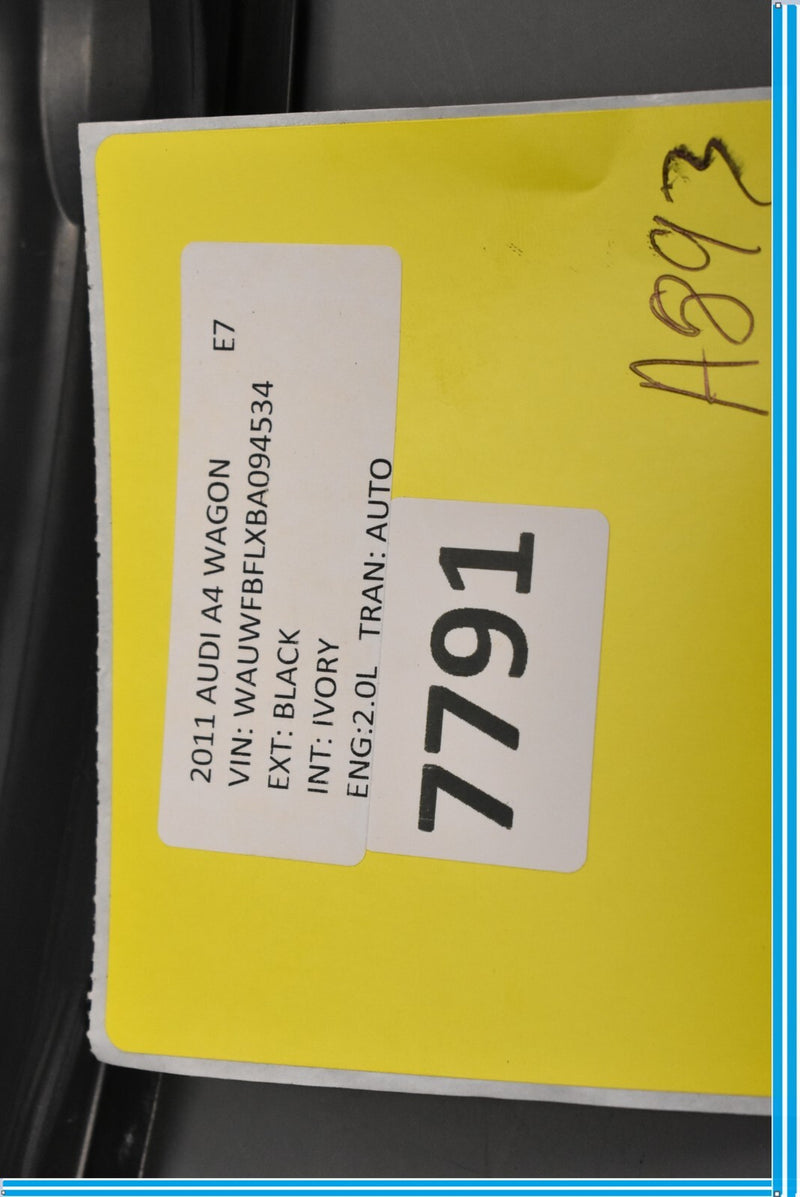 Load image into Gallery viewer, 09-16 Audi A4 Wagon Rear Left Driver Side Inner Back Door Panel Cover Oem
