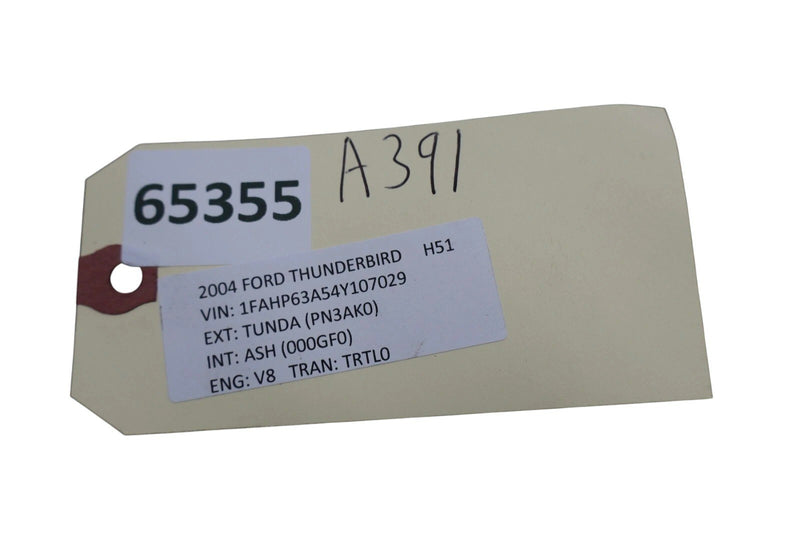 Load image into Gallery viewer, 02-05 Ford Thunderbird Center Console Base Lower Half Panel Bezel Trim OEM
