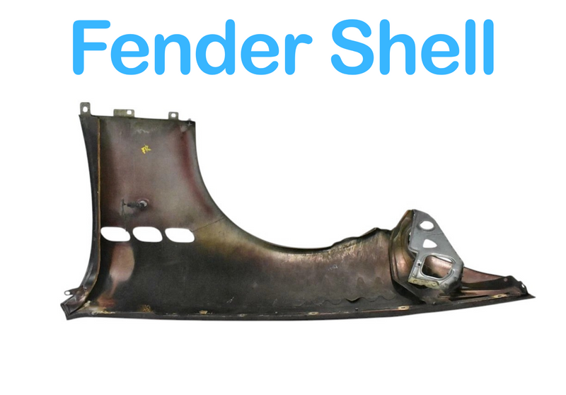 Load image into Gallery viewer, 03-13 Maserati Quattroporte M139 Right Passenger Side Fender Shell Panel OEM

