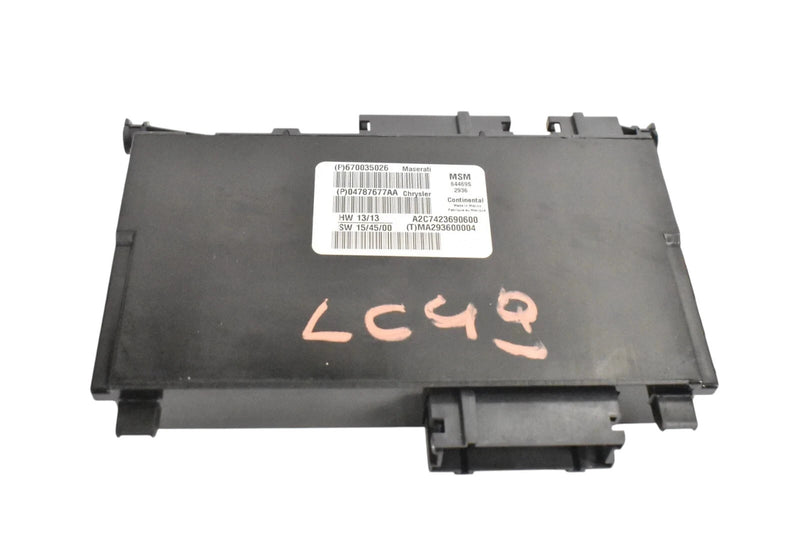 Load image into Gallery viewer, 14-20 Maserati Ghibli Front Left Side Seat Control Module Unit ECU 670035026 OEM
