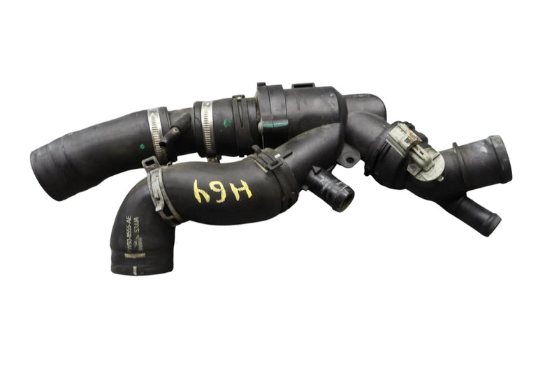 Load image into Gallery viewer, 2014 Jaguar X152 F-Type Engine Thermostat Housing DX238A587AA Oem
