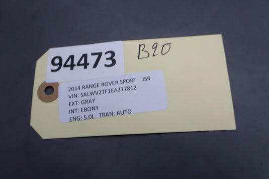 14-16 Range Rover Sport Right Passenger Side Blind Spot Control Module Unit Oem