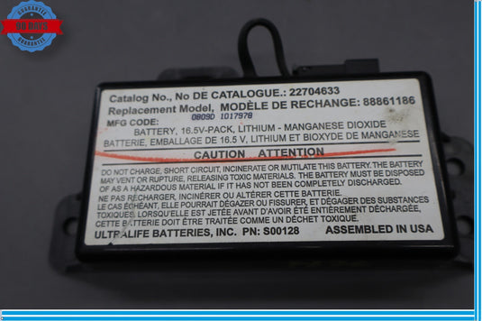 06-22 Buick Lacrosse CXL Communication Interface Module Battery 88861186 Oem