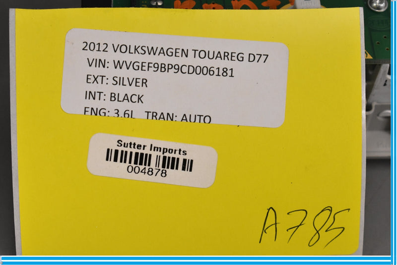 Load image into Gallery viewer, 11-14 Volkswagen VW Touareg Rear Right Passenger Side Interior Dome Light Oem
