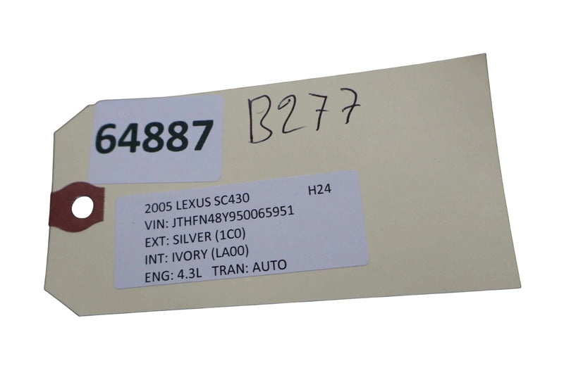 Load image into Gallery viewer, 02-08 Lexus SC430 Z40 Rear Center Console Storage Compartment Pocket OEM
