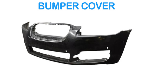 09-11 Jaguar XF X250 Front Lower Bumper Cover Assembly Dark Green Oem
