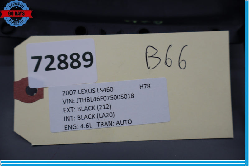 Load image into Gallery viewer, 07-12 Lexus LS460 LS460L Steering Column Upper Trim Cover Panel Black Oem
