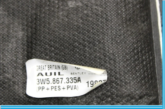 06-12 Bentley Continental Left Driver Side Lower B Pillar Panel Trim OEM