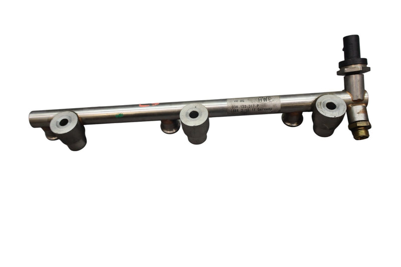 Load image into Gallery viewer, 11-18 Porsche Cayenne 958 Touareg VR6 Lower Fuel Injector Rail Pipe Oem
