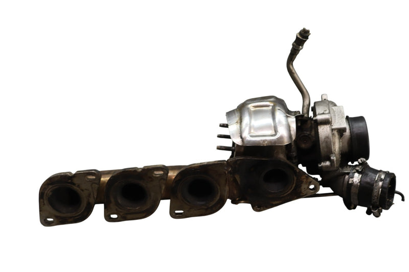 Load image into Gallery viewer, 11-20 Mercedes GL550 M278 Left Side Turbocharger Turbo Charger Manifold Oem
