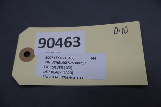 07-08 Lexus LS460 LS600h Smart Key Keyless Entry Control Module Unit ECU Oem