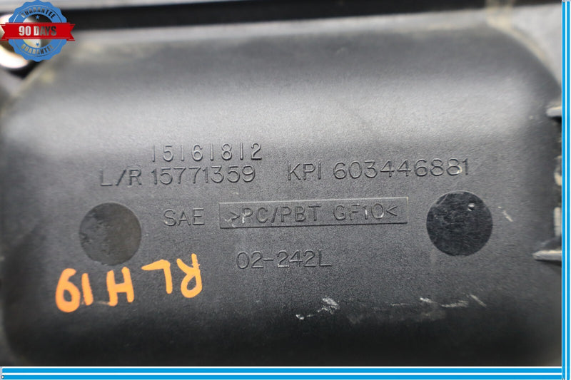 Load image into Gallery viewer, 03-07 HUMMER H2 Rear Left Driver Side Exterior Door Handle Black Oem
