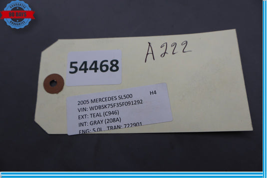 03-12 Mercedes R230 SL500 Front Right Side Suspension Level Sensor Link Rod Oem