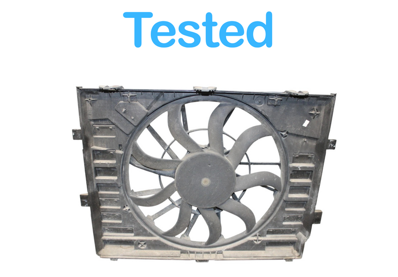 Load image into Gallery viewer, 11-17 Volkswagen VW Touareg Engine Radiator Cooling Fan Motor 7P0121207A Oem
