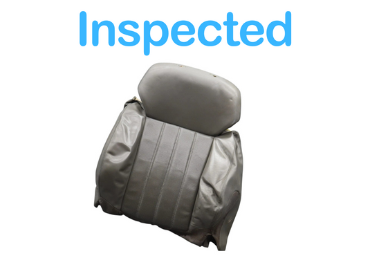 06-12 Bentley Continental Front Right Side Seat Upper Back Cover Cushion Oem