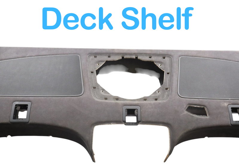 Load image into Gallery viewer, 11-18 Audi A8 Quattro Rear Trunk Deck Shelf Speaker Package Trim Cover Panel Oem
