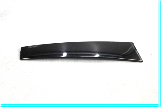 11-18 Audi A8 Rear Left Driver Exterior Door B Pillar Molding Trim Black Oem