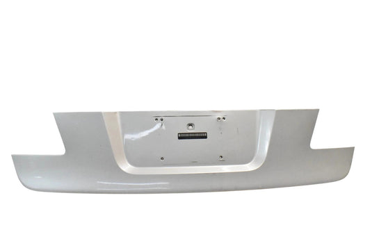 09-15 BMW F01 740i 750i Rear Trunk Lid License Plate Trim Cover Panel White Oem