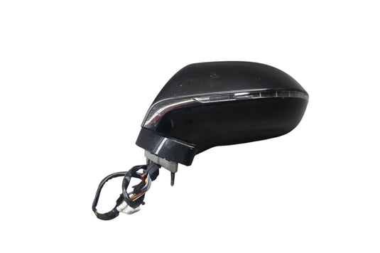 12-18 Audi A7 Quattro S7 Front Left Side Exterior Rear View Mirror Black Oem