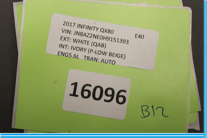Load image into Gallery viewer, 11-17 Infiniti QX56 QX80 Rear Right Passenger Side Assist Grip Handle Oem
