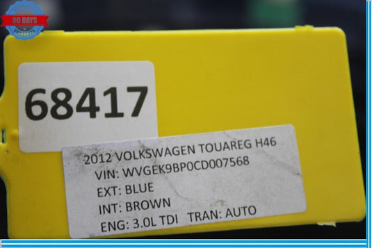 11-17 Volkswagen VW Touareg Front Hood Hatch Lid Cover Assembly Oem