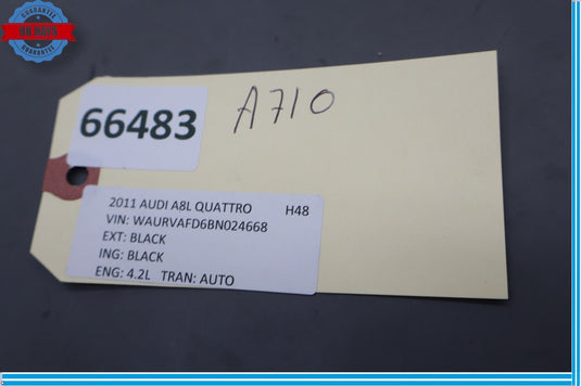 11-18 Audi A8 Quattro S8 Front Right Side Interior Corner Window Cover Trim Oem