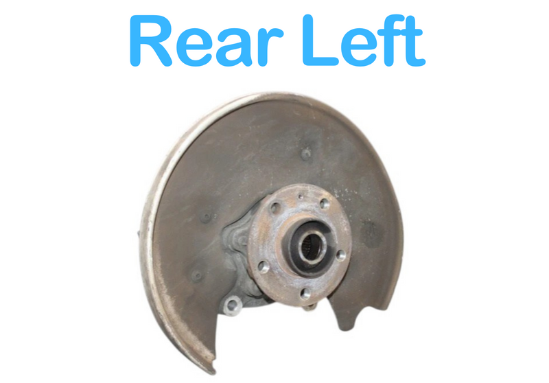 Load image into Gallery viewer, 12-18 Audi A7 Quattro Rear Left Driver Side Spindle Knuckle Hub 8R0505435C Oem
