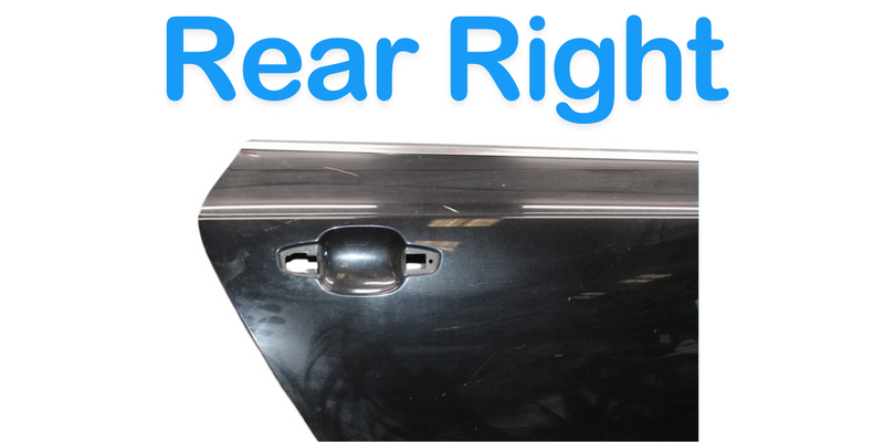 Load image into Gallery viewer, 12-18 Audi A7 Quattro Rear Right Passenger Side  Door Shell Panel 4G8833052A Oem
