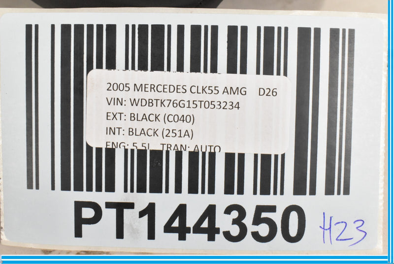 Load image into Gallery viewer, 03-06 Mercedes W209 CLK55 AMG CLK500 Front Right Passenger Seat Headrest Oem
