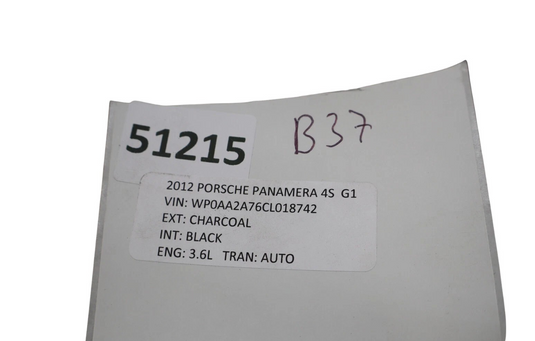 10-16 Porsche Panamera 4S Rear Left Parking Brake Actuator Motor 97035209105 Oem