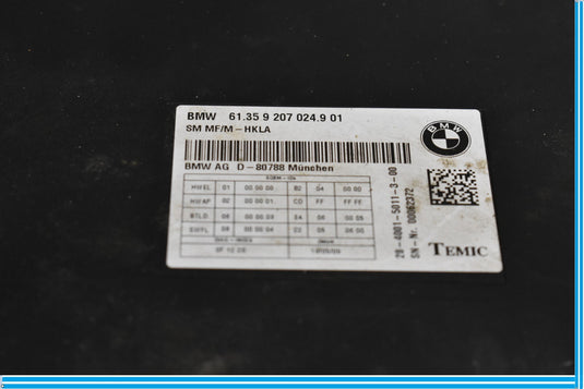 09-15 BMW 750I 750LI F01 F02 Front Right Seat Memory Control Module Oem