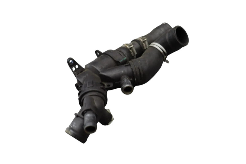 Load image into Gallery viewer, 2014 Jaguar X152 F-Type Engine Thermostat Housing DX238A587AA Oem
