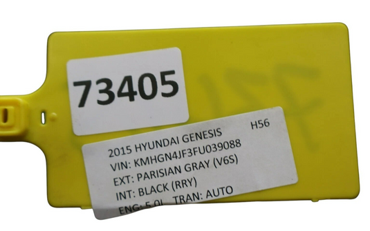 15-17 Hyundai Genesis Rear Suspension Subframe Crossmember Cradle 55405B1050 Oem