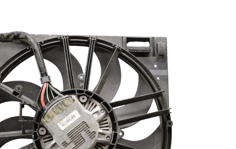 Load image into Gallery viewer, 10-19 Jaguar XJ XJL X351 Engine Motor Cooling Radiator Shroud Cover Fan Assy Oem
