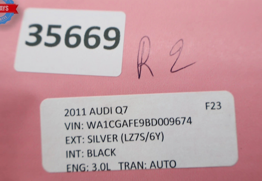 11-15 Audi Q7 Driver Power Steering Wheel W/ Control Switches 4L0419091AE Oem