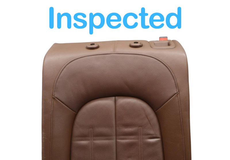 Load image into Gallery viewer, 12-18 Audi A6 Rear Left Driver Side Top Upper Seat Cushion Leather 4G0885775 Oem
