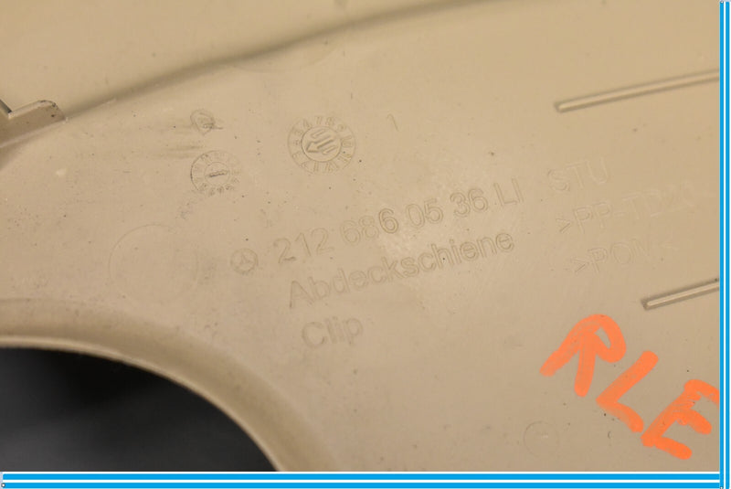 Load image into Gallery viewer, 10-18 Mercedes CLS550 W218 Rear Left Driver Side Rail Sill Plate Cover Beige Oem
