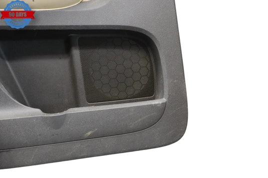 07-12 GMC Acadia Denali Rear Left Driver Side Interior Door Panel Black OEM