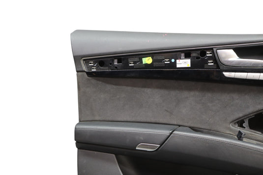 11-18 Audi A8 A8L Quattro Front Left Driver Side Interior Door Panel Trim Oem