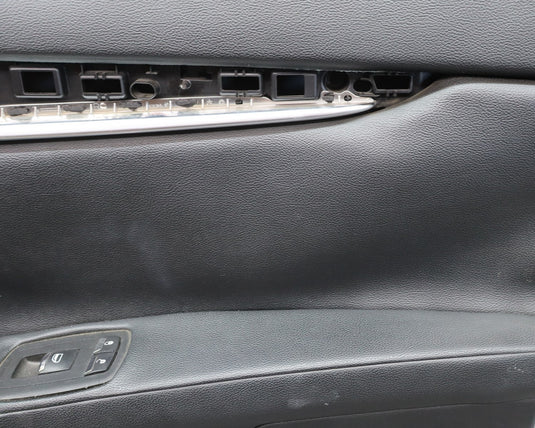 14-17 Maserati Ghibli Front Right Side Interior Door Panel Trim Cover Black Oem