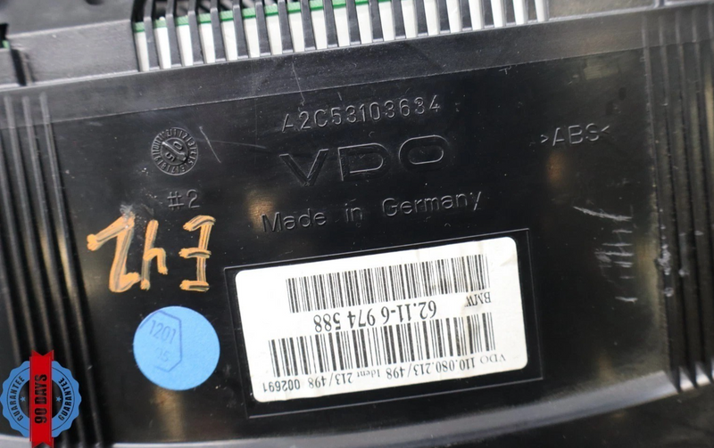 Load image into Gallery viewer, 04-10 BMW 645Ci 650i Dash Instrumental Speedometer Cluster Gauge A2C53103634 Oem
