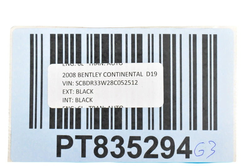 Load image into Gallery viewer, 07-11 Bentley Continental Front Left Driver Vent Window Glass 3W7845113A Oem
