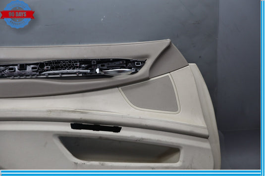 09-15 BMW 740Li 750i Front Left Driver Side Interior Door Panel Assembly Oem