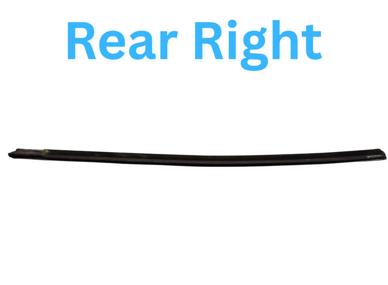 Load image into Gallery viewer, 14-20 Maserati Ghibli Rear Right Side Door Window Belt Molding Trim Oem
