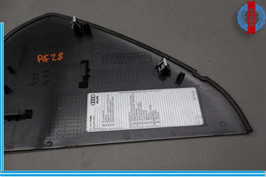 09-16 Audi A4 Quattro Right Passenger Side Dash End Cap Trim Cover Oem