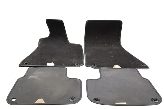 14-17 Maserati Ghibli Front Rear Floor Carpet Mats 4PC Black 673004328 Oem