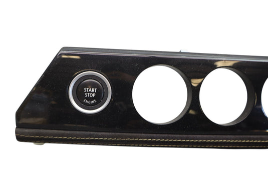09-16 BMW E89 Z4 Front Right Side Dash Wood Trim Panel W/ Start Stop Switch Oem